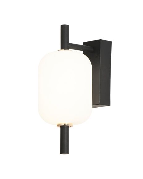 Бра настенная светодиодная VALESO BB84010-1 BK черная