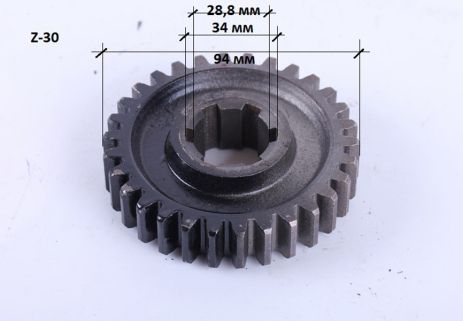 Шестерня перехідного редуктора фрези Z-30