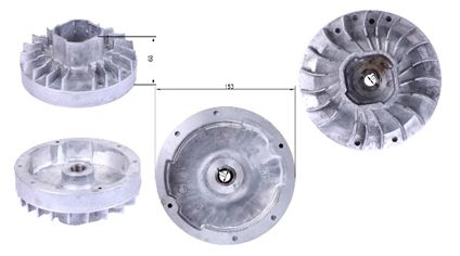 Маховик на инверторный генератор 1.8KW/2.0KW