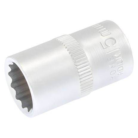 Торцева 12-гранна головка ½" 15 мм L 40 мм CrV MASTERTOOL 78-0615