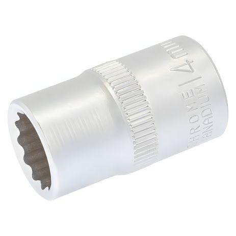 Торцева головка 12-гранна ½" 14 мм, L 40 мм, CrV MASTERTOOL 78-0614