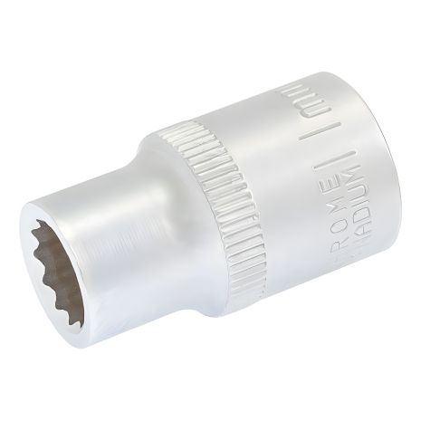 Торцева головка 12-гранна ½" 11 мм, довжина 40 мм, CrV від MASTERTOOL 78-0611