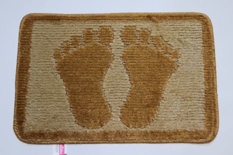 Килимок для ванної кімнати/туалету "Ноги" 40*60 см Vonaldi 1725/brown legs