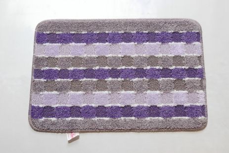 Килимок для туалету/ванної 40x60 см "Комфорт" Vonaldi 2518/lilac