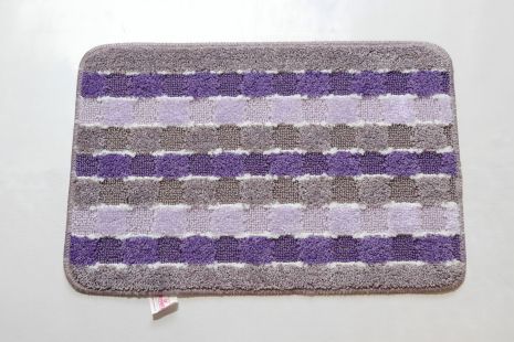 Килимок для туалету/ванної 40x60 см "Комфорт" Vonaldi 2518/lilac