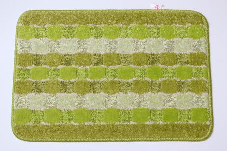 Vonaldi 2518 "Комфорт" Килимок для ванної/туалету 40x60 см, light green