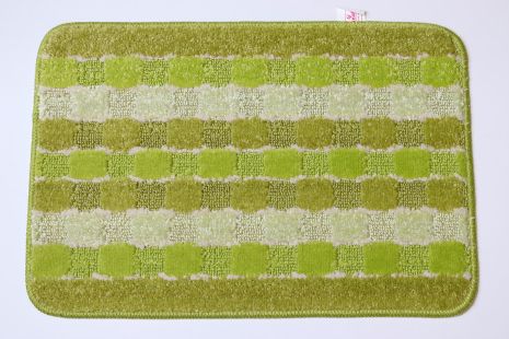 Килимок для ванної/туалету 40x60 см Vonaldi "Комфорт" light green