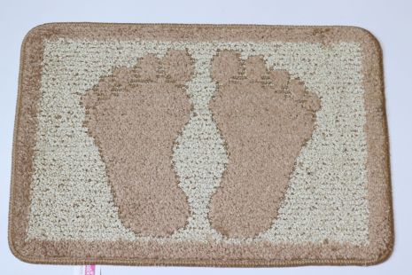 Ванний килимок "Ноги" 40*60 см Vonaldi 1725/ beige legs