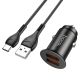 Авто зарядний пристрій Hoco NZ1 36W QC3.0 Type C Чорний Авто зарядний пристрій Hoco NZ1 36W QC3.0 Type C Чорний