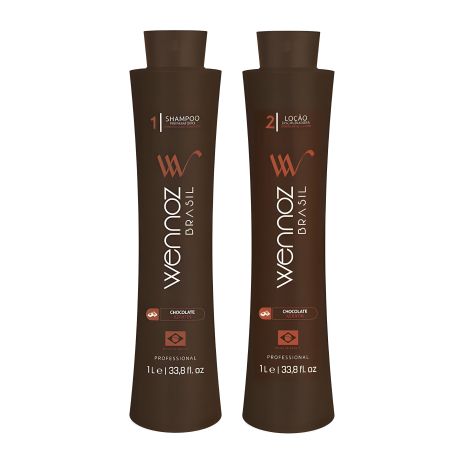 Бразильский комплект Wennoz Keratin шампунь+кератин 2х1000 мл (заводская)