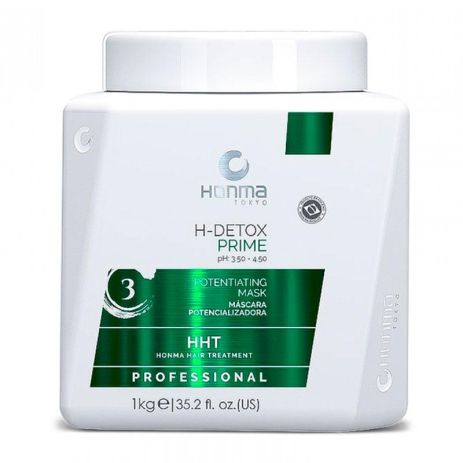 Маска Honma Tokyo H-Detox Prime Potentiating Mask для увлажнения и защиты волос 50 мл (разлив)