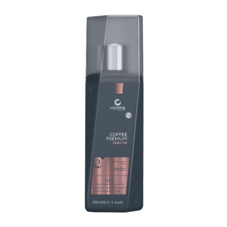 Финишная маска Honma Tokyo Coffee Premium Keratin Ultra Shine для увлажнения и блеска 300 мл (заводская)