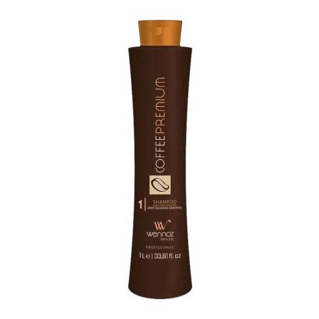 Технічний шампунь Wennoz Brasil (Honma Tokyo) Coffee Premium Cleaning Shampoo для глибокого очищення 1000 мл