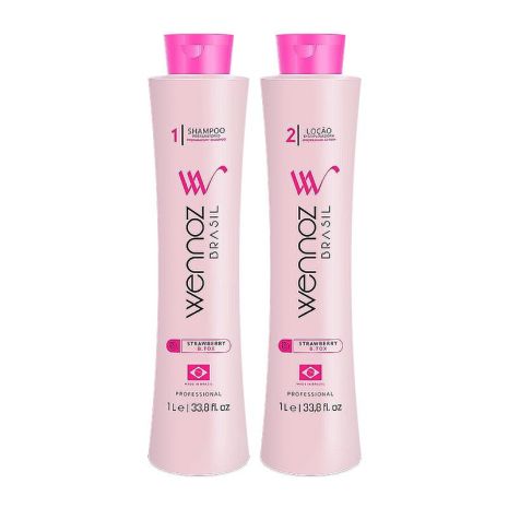 Набір ботексу Wennoz Brasil (Honma Tokyo) B.Tox Strawberry для розгладження волосся, 2х500 г (розлив)