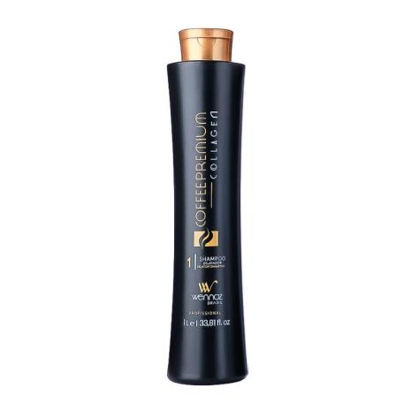 Технічний шампунь Wennoz Brasil Coffee Premium Collagen Dilator Shampoo 50 г (розлив)