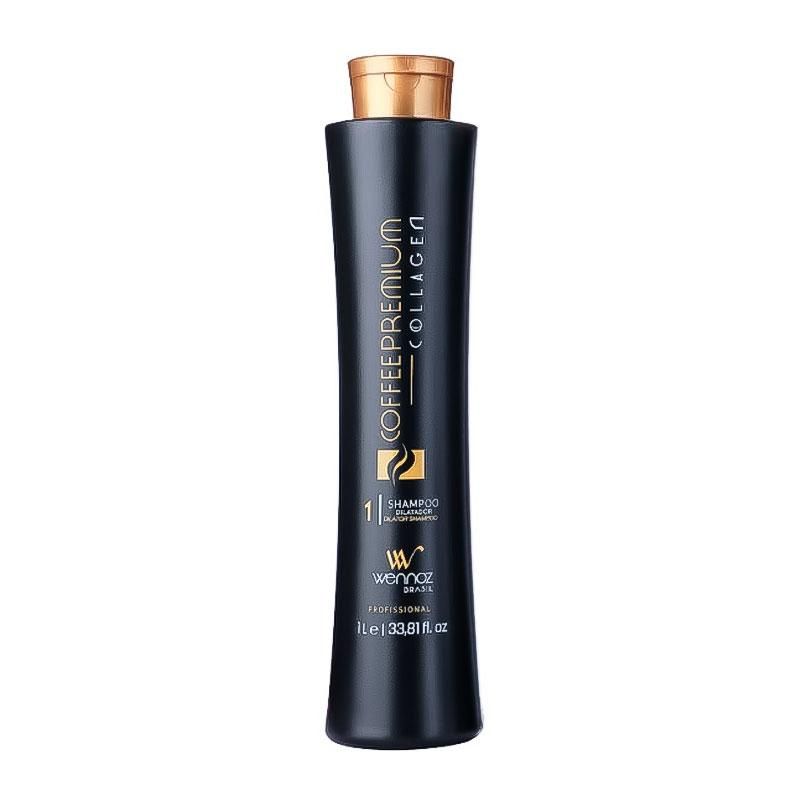 Технический шампунь Wennoz Brasil Coffee Premium Collagen Dilator Shampoo 1000 мл (заводская) Технический шампунь Wennoz Brasil Coffee Premium Collagen Dilator Shampoo 1000 мл (заводская)