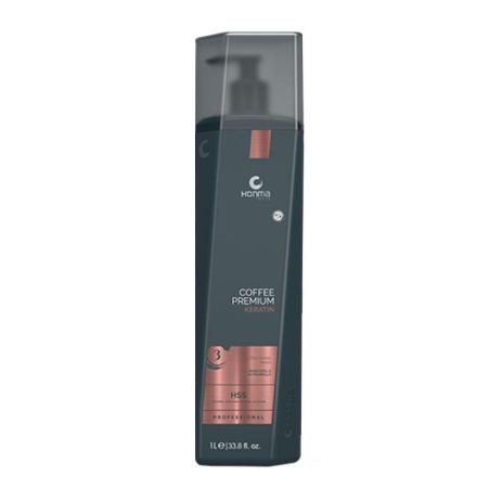 Фінішна маска Honma Tokyo Coffee Premium Keratin Ultra Shine Mask для зволоження та блиску 500 г (розлив)