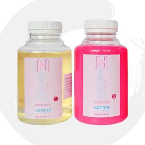 Honma Tokyo H-Brush B. Tox Pink Набір ботекса для волосся 100/200 мл