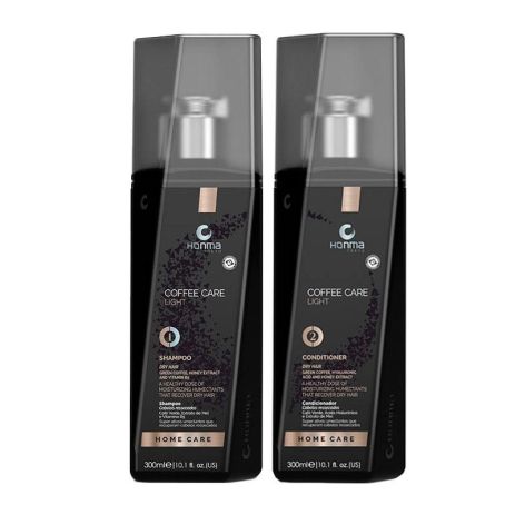 Набір для відновлення волосся Honma Tokyo Coffee Care Light шампунь і кондиціонер 2х300 мл