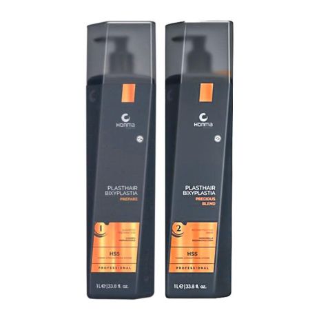 Біксіпластія Honma Tokyo Plasthair Bixyplastia Premium Precious Blend набір для випрямлення волосся 2х1000 мл