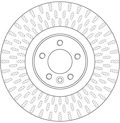 Диск гальмівний LAND ROVER, TRW (DF6508S)
