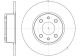 Диск тормозной CHRYSLER DELTA, LANCIA DELTA, ALFA ROMEO, REMSA (615000)