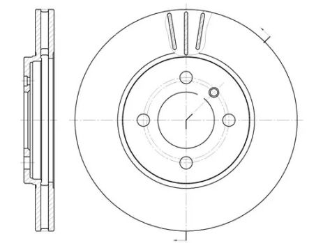 BRAKE BMW 3, BMW Z1, REMSA (606210)