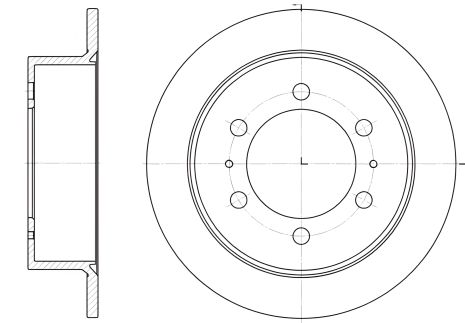 Гальмівний диск REMSA DAEWOO KORANDO, SSANGYONG RODIUS, SSANGYONG REXTON (678400) Гальмівний диск REMSA DAEWOO KORANDO, SSANGYONG RODIUS, SSANGYONG REXTON (678400)