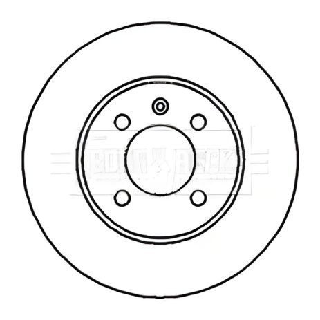 Тормозной диск для VW CADDY, SEAT INCA, SEAT TOLEDO, BORG & BECK (BBD4037) Тормозной диск для VW CADDY, SEAT INCA, SEAT TOLEDO, BORG & BECK (BBD4037)
