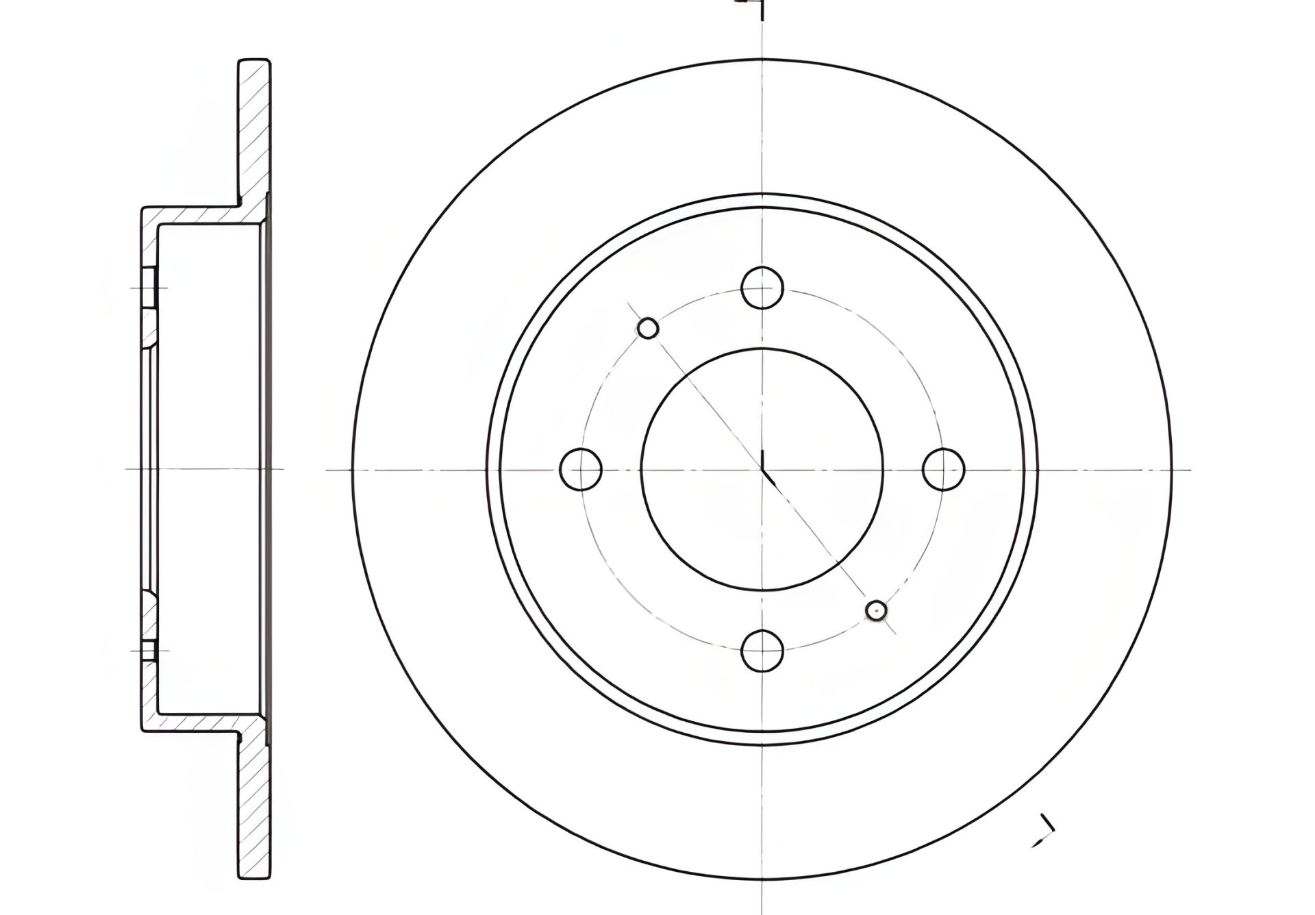 Гальмівний диск для HYUNDAI ELANTRA, LANTRA, COUPE, від REMSA (662700) Гальмівний диск для HYUNDAI ELANTRA, LANTRA, COUPE, від REMSA (662700)