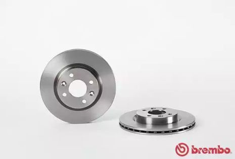 Диск тормозной NISSAN KUBISTAR, DACIA SANDERO, RENAULT THALIA, BREMBO (09580224)