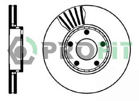 Диск гальмівний SEAT EXEO, SKODA SUPERB, VW PASSAT, PROFIT (50100320)