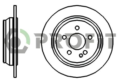 Тормозной диск для MERCEDES-BENZ VITO и VIANO, PROFIT (50101234)