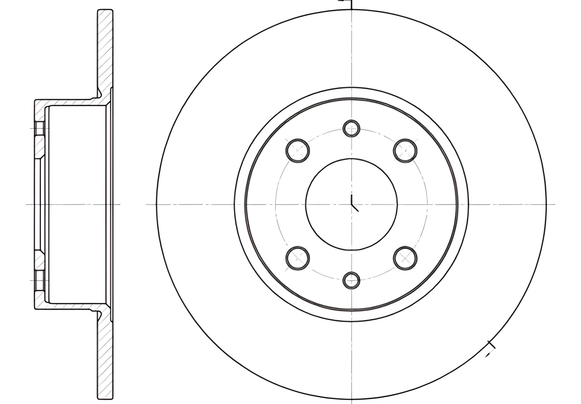 Диск гальмівний REMSA CHRYSLER DELTA, LANCIA DELTA, ALFA ROMEO (615000) Диск гальмівний REMSA CHRYSLER DELTA, LANCIA DELTA, ALFA ROMEO (615000)