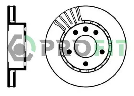 Диск тормозной OPEL OMEGA, PROFIT (50100188)