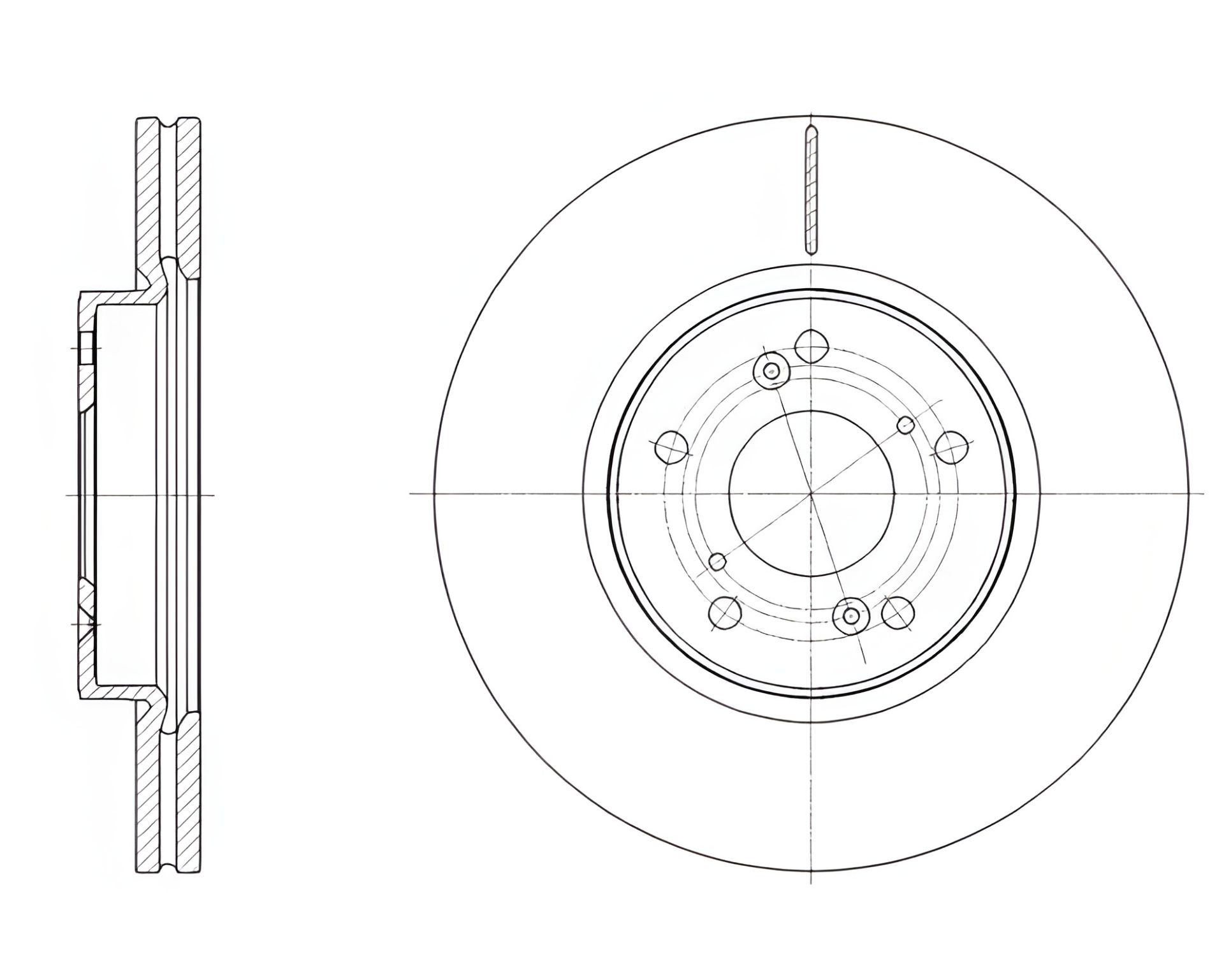 Диск гальмівний HONDA HR-V, REMSA (6210810), відмінне уповільнення Диск гальмівний HONDA HR-V, REMSA (6210810), відмінне уповільнення