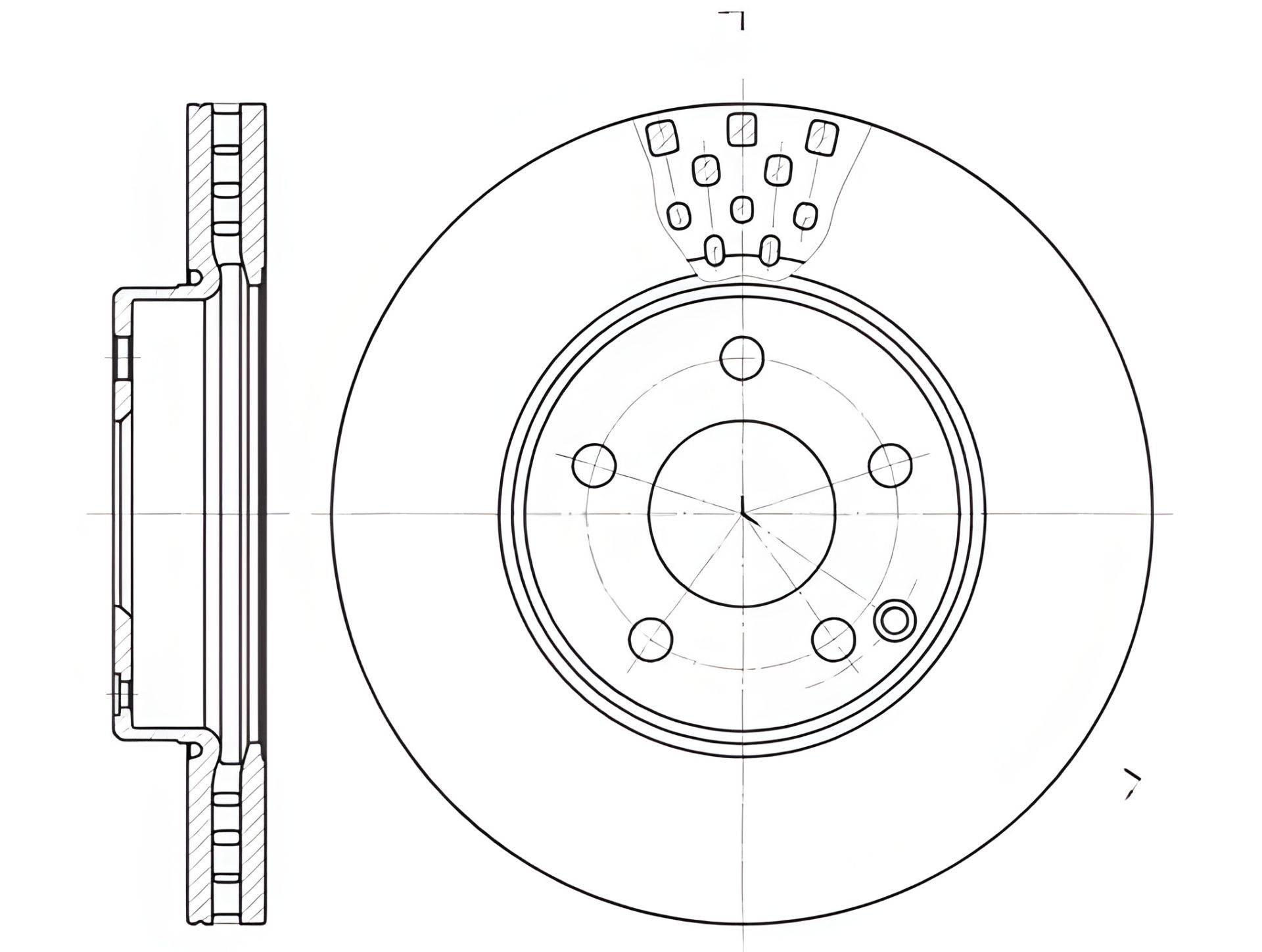 Диск тормозной для MERCEDES-BENZ E-CLASS от REMSA (667610) Диск тормозной для MERCEDES-BENZ E-CLASS от REMSA (667610)