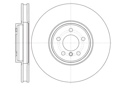 Гальмівний диск BMW X6, BMW X5, ROAD HOUSE (6133310)