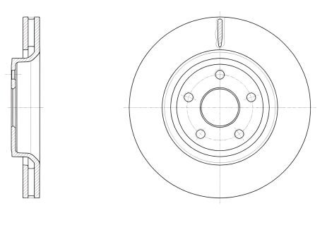 JEEP GRAND CHEROKEE гальмівний диск, REMSA (6151210) JEEP GRAND CHEROKEE гальмівний диск, REMSA (6151210)