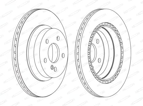 Гальмівний диск для MERCEDES-BENZ CLS, MERCEDES-BENZ E-CLASS, MERCEDES-BENZ GLK-CLASS, FERODO (DDF1672C) Гальмівний диск для MERCEDES-BENZ CLS, MERCEDES-BENZ E-CLASS, MERCEDES-BENZ GLK-CLASS, FERODO (DDF1672C)