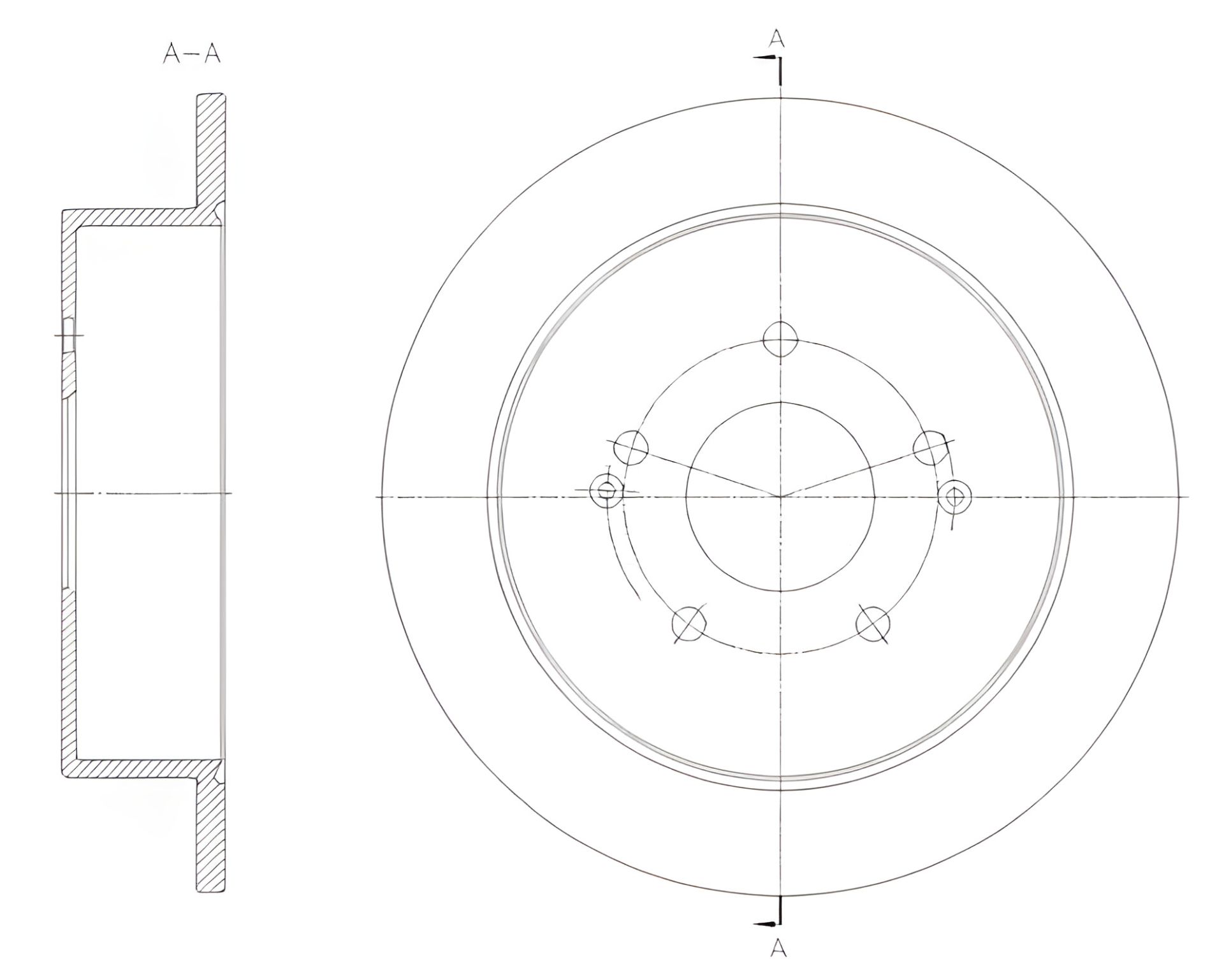 Гальмівний диск SSANGYONG ACTYON, KORANDO, REMSA (6209600) Гальмівний диск SSANGYONG ACTYON, KORANDO, REMSA (6209600)