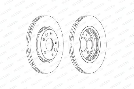 Тормозной диск для RENAULT KOLEOS, NISSAN QASHQAI, X-TRAIL, FERODO (DDF2466C) Тормозной диск для RENAULT KOLEOS, NISSAN QASHQAI, X-TRAIL, FERODO (DDF2466C)