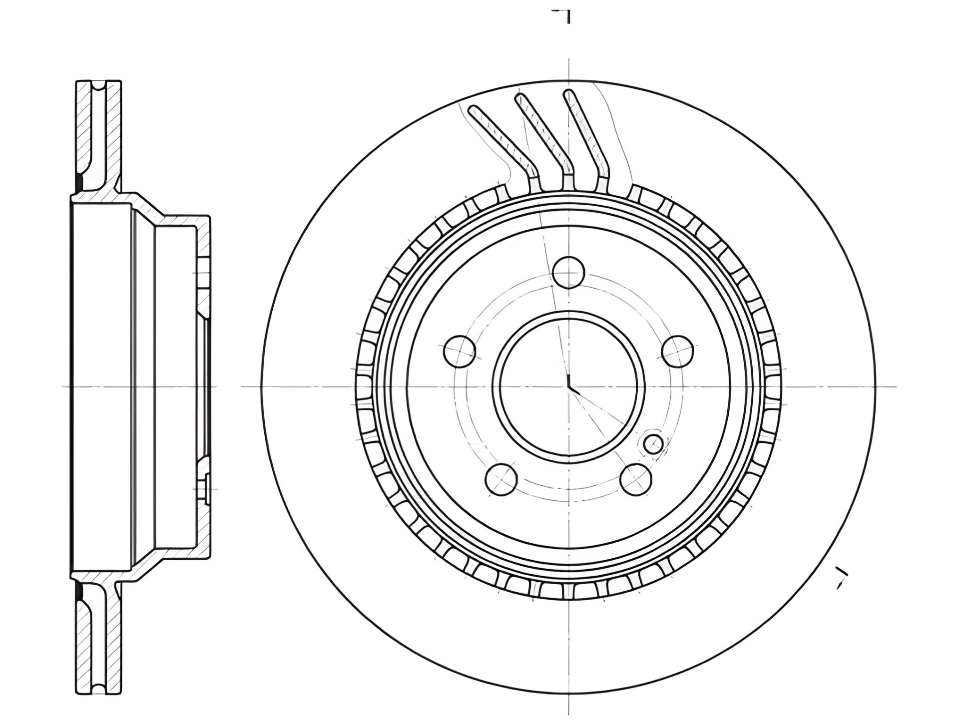 Гальмівний диск для MERCEDES-BENZ CLS, E-CLASS, GLK-CLASS, REMSA (676010) Гальмівний диск для MERCEDES-BENZ CLS, E-CLASS, GLK-CLASS, REMSA (676010)