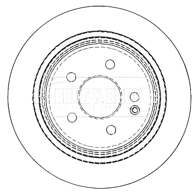 Гальмівний диск для MERCEDES-BENZ VITO, VIANO від BORG & BECK (BBD4489) Гальмівний диск для MERCEDES-BENZ VITO, VIANO від BORG & BECK (BBD4489)