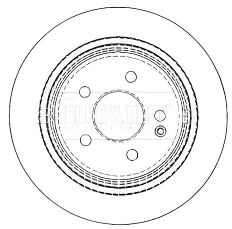 Тормозной диск MERCEDES-BENZ VITO, MERCEDES-BENZ VIANO, BORG & BECK (BBD4489) Тормозной диск MERCEDES-BENZ VITO, MERCEDES-BENZ VIANO, BORG & BECK (BBD4489)