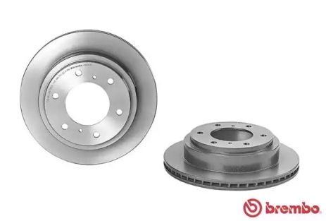 Диск гальмівний MITSUBISHI (GAC), MITSUBISHI PAJERO, BREMBO (09A45011)