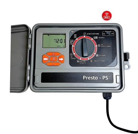 Електронний контролер поливу з WI-FI на 11 зон Presto-PS (78055)