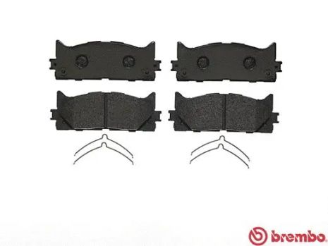 Комплект тормозных колодок, дисковый тормоз LEXUS ES, TOYOTA CAMRY, BREMBO (P83117)