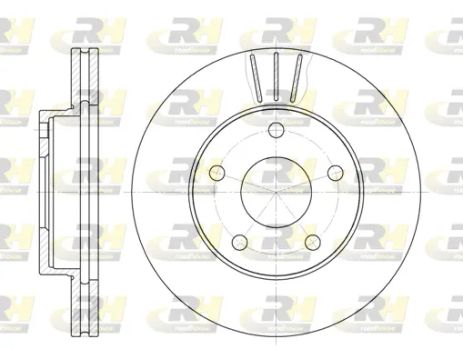 Диск тормозной FORD SCORPIO, ROAD HOUSE (621410)