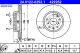 Диск тормозной SUZUKI SX4, FIAT SEDICI, ATE (24012202521)